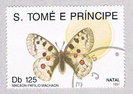 Saint Thomas and Prince Is 1037 Used Butterfly CV 1.75 (BP1918)
