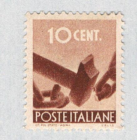 Italy Hammer brown 10c (AP130214)
