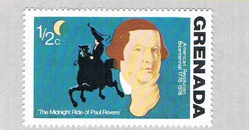 Grenada 628 MNH Paul Reveres midnight ride 1975 (BP75907)