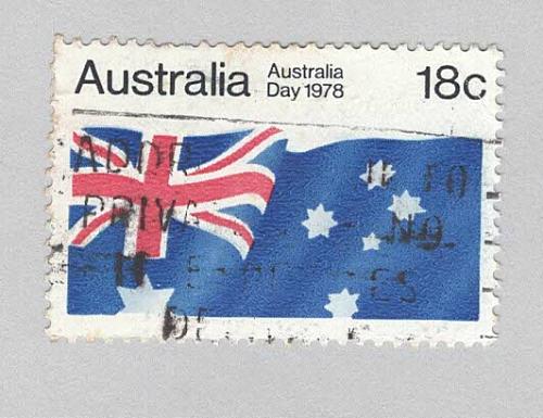 Australia Used Flag Australia day 1978 (BP90617)