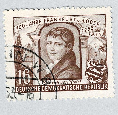 Germany DDR Man brown 16 Used (BP91505)