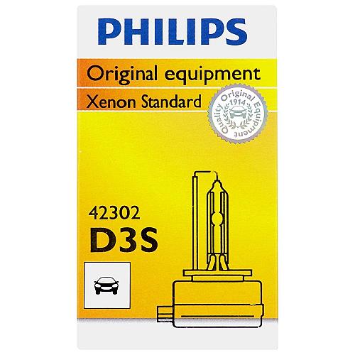 Philips Genuine D3S 42302 C1 Xenon Upgrade head light Bulb Made in Germany
