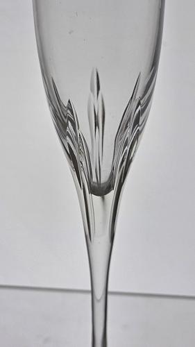 Lenox Cut glass firelight flute Crystal Made in USA