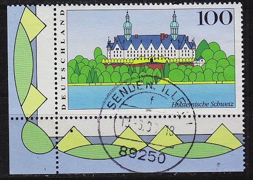 GERMANY BUND [1996] MiNr 1849 ( O/used ) [01] Landschaft Eckrand