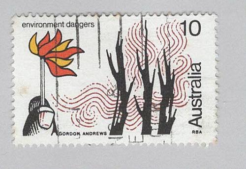 Australia Used Environmental dangers white 10 (BP90404)