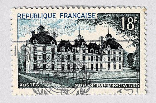 France 723 Cheverny Chateau 1954Used (BP90707)