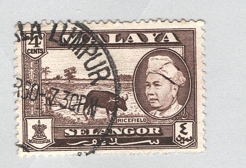 Mayala Selangor 104 1957 Sultan Alam Used (BP89511)