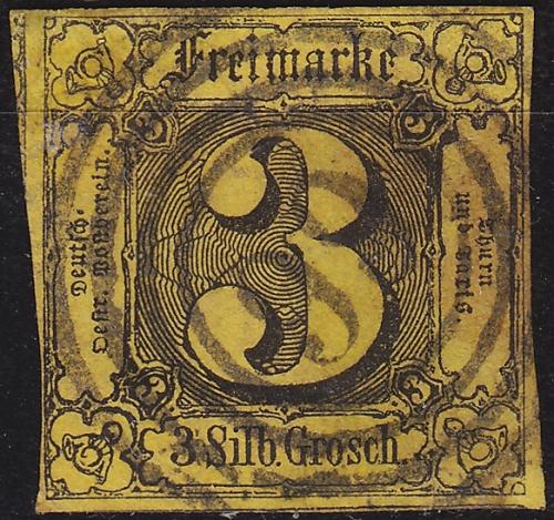 GERMANY Thurn und Taxis [1852] MiNr 0006 b ( O/used ) [01]