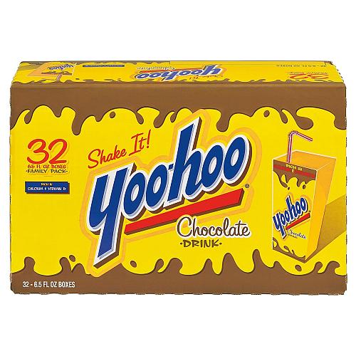 Yoo-hoo Chocolate Drink 6.5 fl oz boxes 32 pack