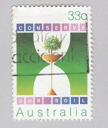 Australia Used Conserve our soil green 33 (BP88903)