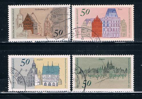 Germany 1196-99 Used set Architectual Heritage (GI0151P6)+