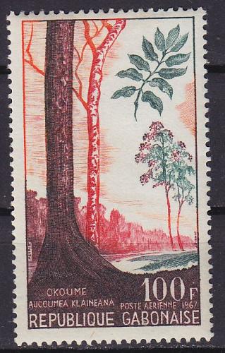 GABUN GABON [1967] MiNr 0293 ( **/mnh ) Pflanzen
