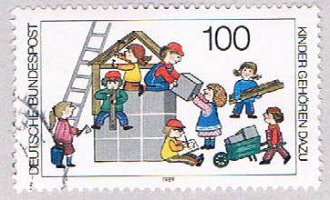 Germany 1587 Used Child welfare 1989 (BP46926)