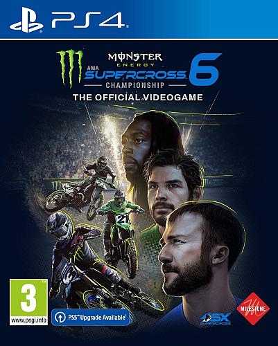 Monster Energy Supercross 6 - The Official Videogame PS4