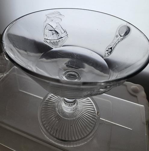 Actress eapg glass compote