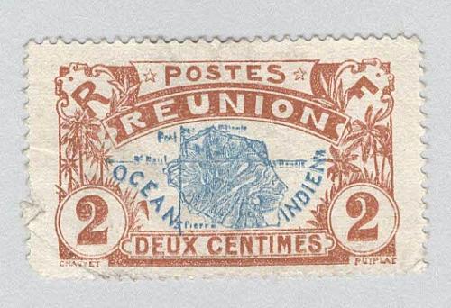 Reunion 61 Map of Reunion Used 1 (BP95909)