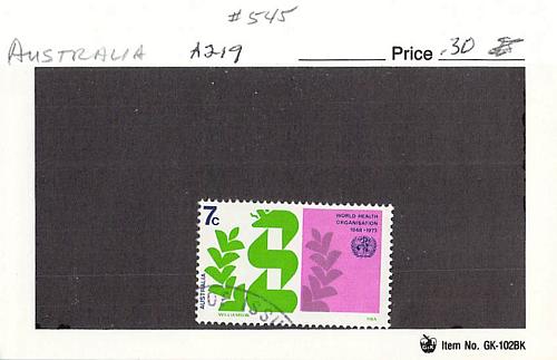 Australia 545 Used Plants 1973 (SC0_641)