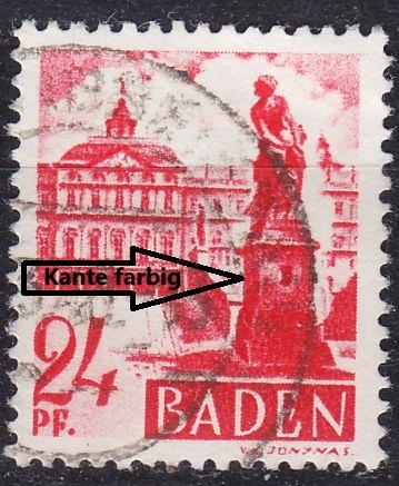 GERMANY Alliiert Franz. Zone [Baden] MiNr 0008 yv IV ( O/used )