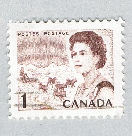 Canada QEII brown 1c 2 (AP128303)