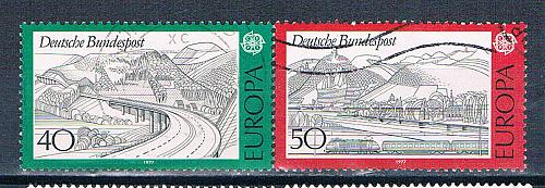 Germany 1248-49 Used set Europa 1977 (G0539)