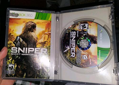 Sniper Ghost Warrior (Platinum Hits, Microsoft Xbox 360, 2010) CIB