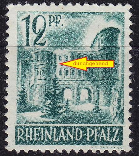 GERMANY Alliiert Franz. Zone [RheinlPfalz] MiNr 0004 yv I ( **/mnh )