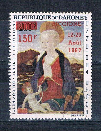 Dahomey C60 Used Painting 1967 CV 2.75 (MV0148)