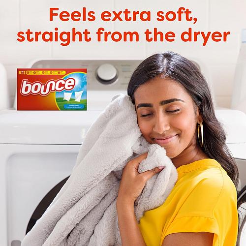 Bounce Dryer Sheets Laundry Fabric Softener Outdoor Fresh Scent 240 Count