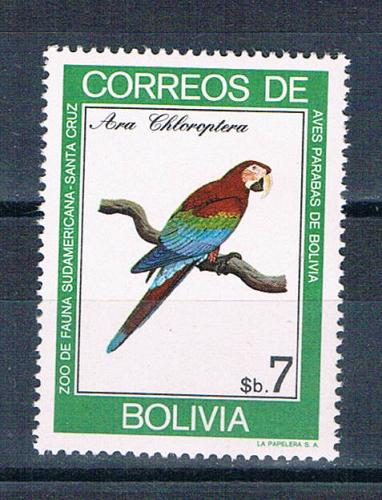 Bolivia 662 Unused Parrot 1981 CV 1.40 (HV0302)+