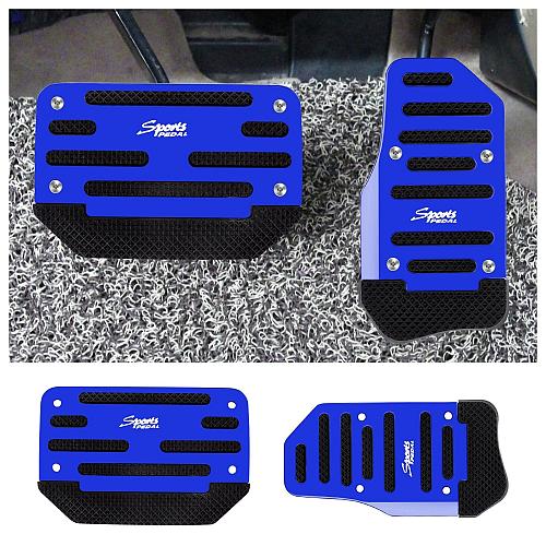 wedfish 2PCS Non- Slip Automatic Transmission Pedal Covers Replacement KitAlu...