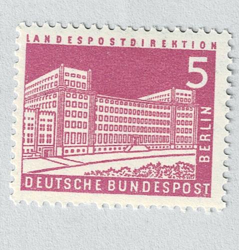 Germany Berlin 9N121 post office 1957 MLH (BP91007)