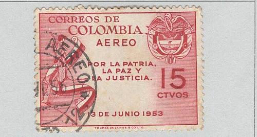 Colombia Justice rose 15 Used (BP93312)