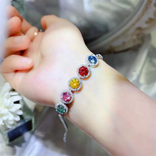 5 Carat 925 Sterling Silver Moissanite Bracelet