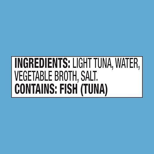 StarKist Chunk Light Tuna in Water 5 oz 8 Pack Canned Tuna Fish Wild Caught G...