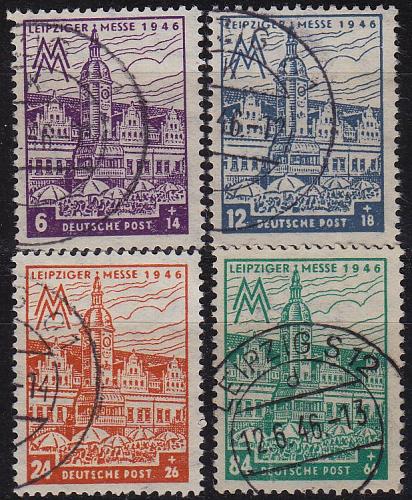 GERMANY Alliiert SBZ [West-Sachsen] MiNr 0162-65 AY ( O/used ) [01]