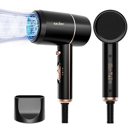 Sejoy Hair Dryer 1800W Professional Ionic Blow Dryer for Women Lightweight Po...