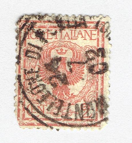 Italy 77 Coat of Arms 1901 Used (BP93627)