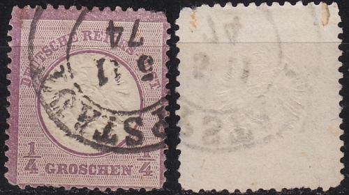 GERMANY REICH [1872] MiNr 0016 ( O/used ) [02]