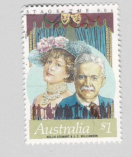 Australia Live theater multi colored $1 Used (BP89924)