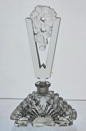 Cut Glass perfume bottle