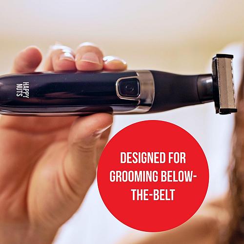 HAPPY NUTS The Ballber™ Electric Body Hair Trimmer for Men - Mens Body Groome...