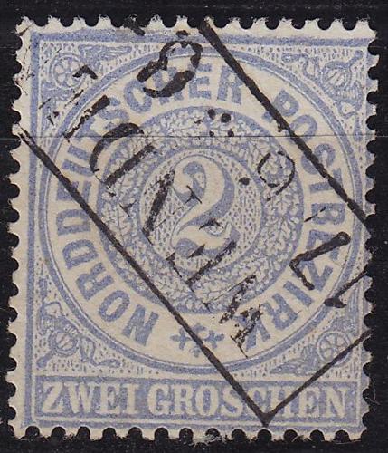 GERMANY Norddeutsch [1869] MiNr 0017 ( O/used ) [02]