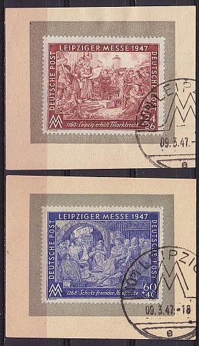 GERMANY Alliiert Gemeinschaft [1947] MiNr 0941-42 ( O/used ) [02]