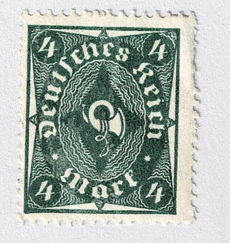 Germany Post horn green MLH (BP91101)