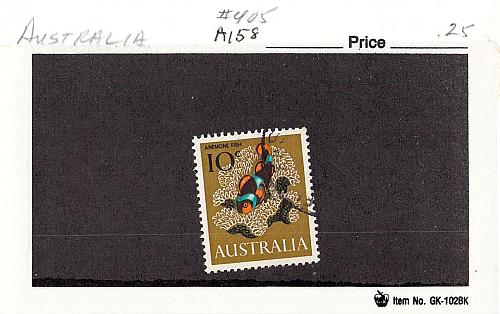 Australia 405 Used 1966 (SC0_078)