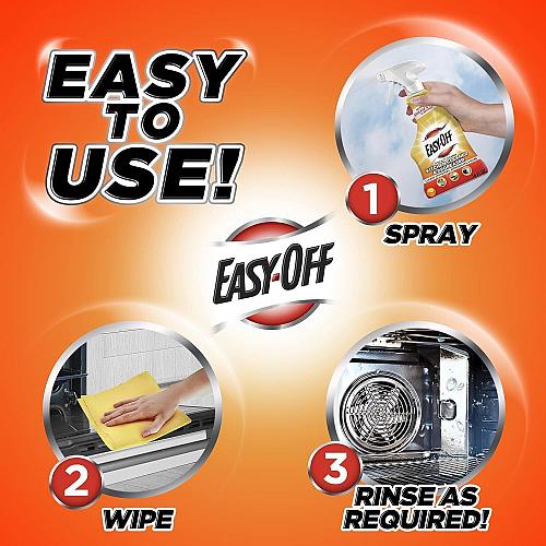 Easy-Off Specialty Kitchen Degreaser Cleaner Clear Lemon 16 Fl Oz