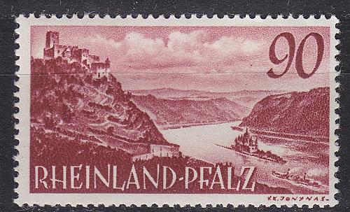 GERMANY Alliiert Franz. Zone [RheinlPfalz] MiNr 0041 y ( **/mnh )