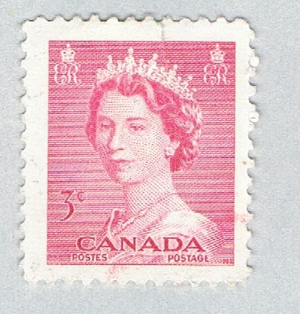 Canada 327 Used QEII 1953 (BP59735)