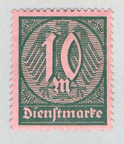 Germany O17 Unused Numeral 10 2 1922 (G0618)+