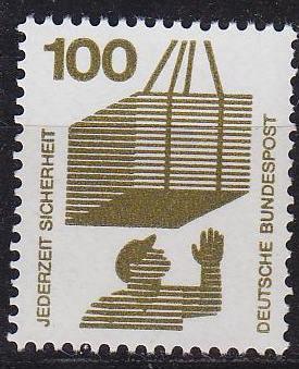 GERMANY BUND [1971] MiNr 0702 A ( **/mnh ) ORand